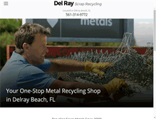 Tablet Screenshot of delrayscraprecycling.com